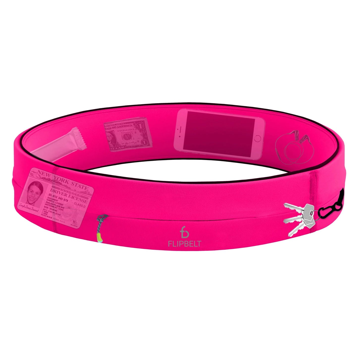 ZenBelt Zipper Running Belt