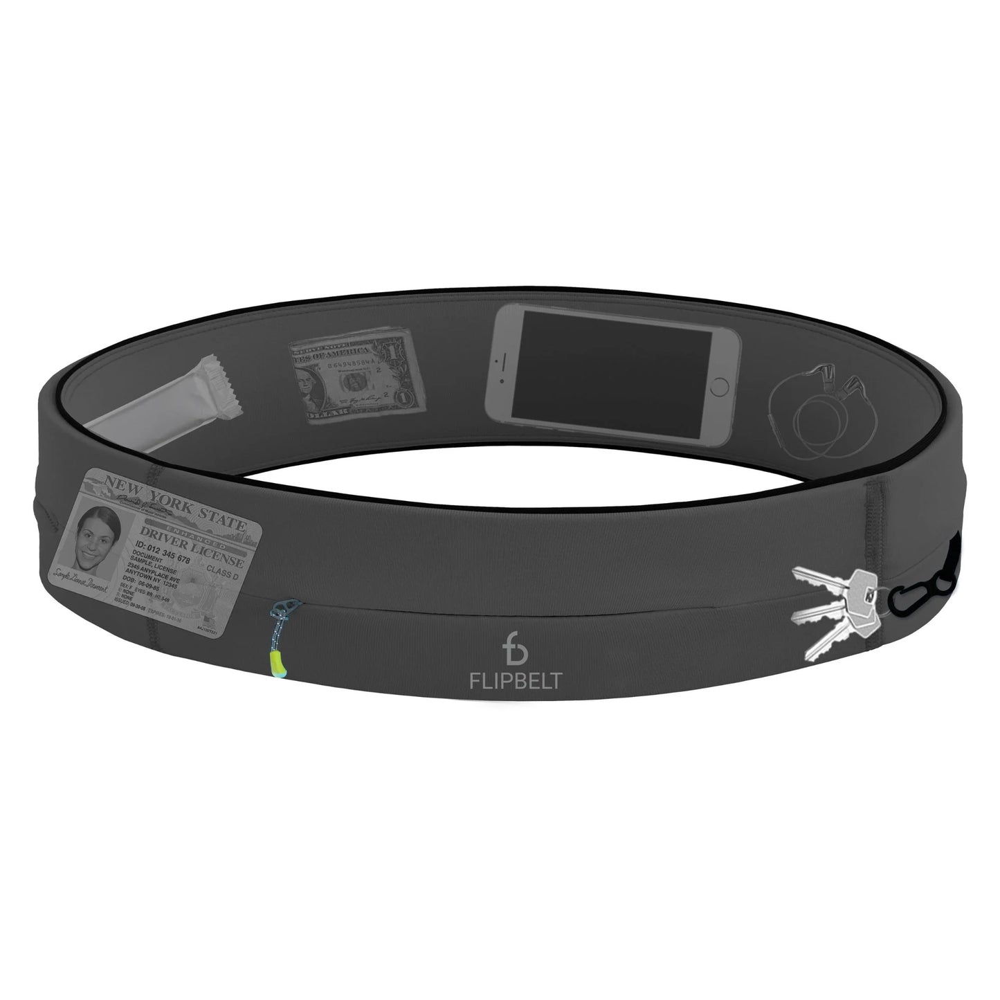 ZenBelt Zipper Running Belt